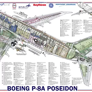 Popular Themes Collection: Boeing Cutaway