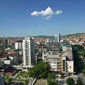 Aerial Photography Pillow Collection: Kosovo