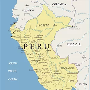 South America Pillow Collection: Peru