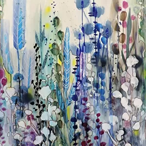 Watercolor paintings Collection: Abstract watercolor art